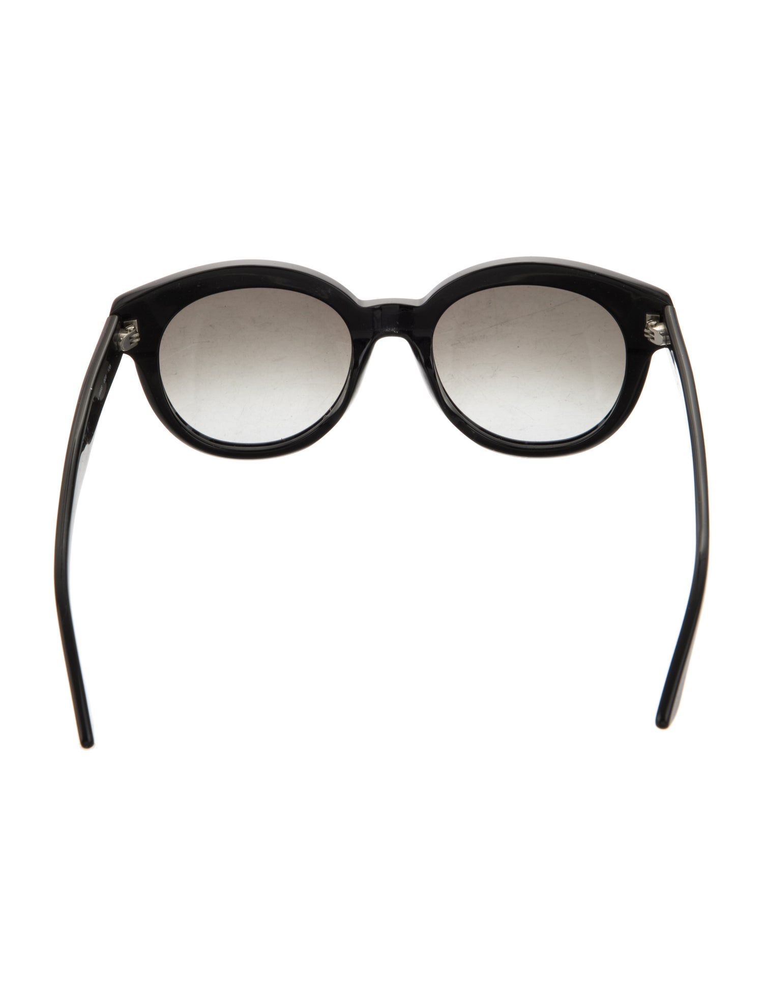 Valentino Rockstud Accents Round Sunglasses