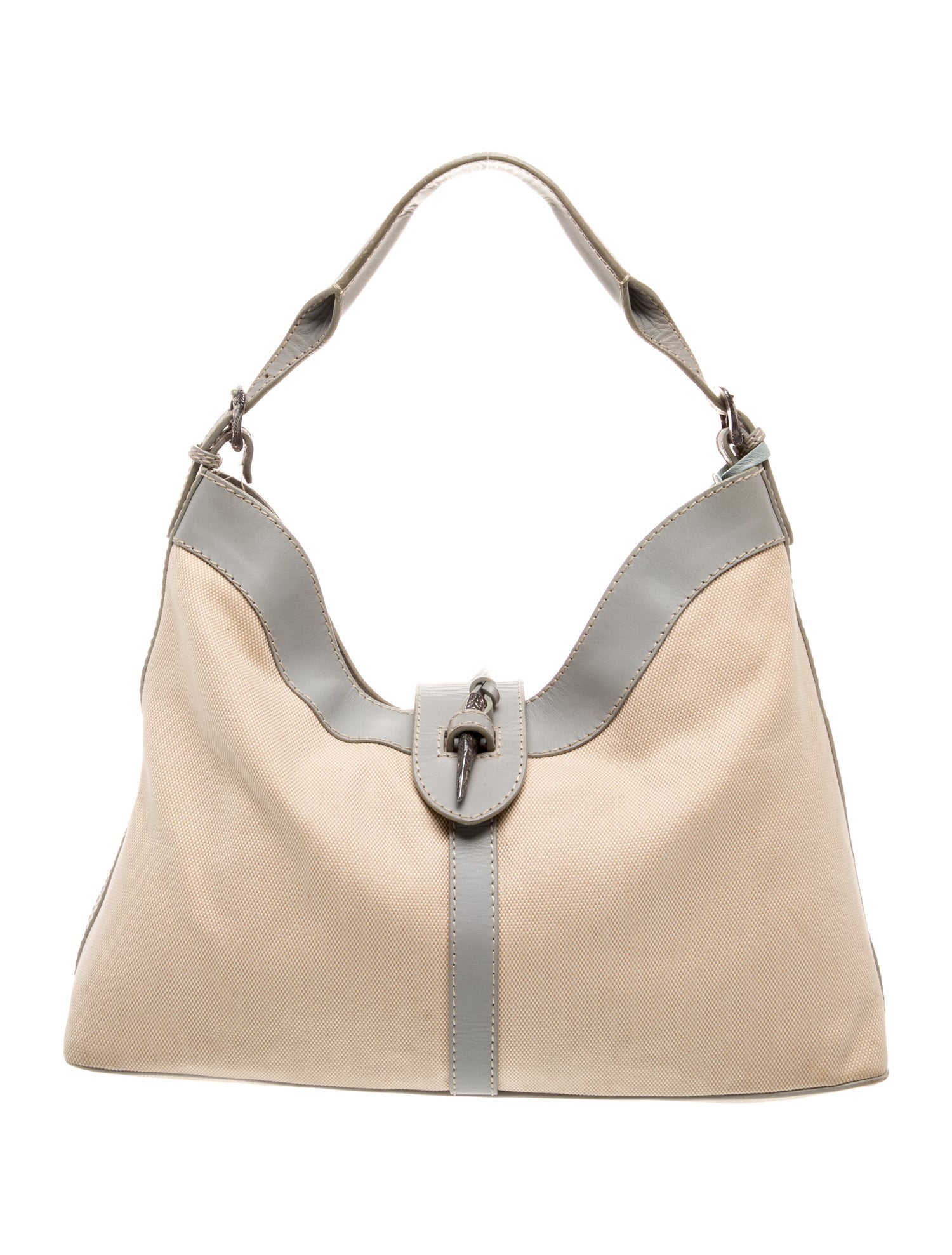 Valentino Canvas Shoulder Bag Vintage