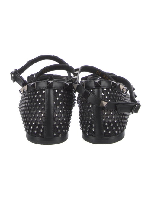 Valentino Mesh Lace Pattern Flats