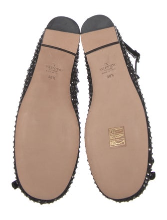 Valentino Mesh Lace Pattern Flats