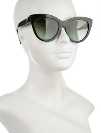 Valentino Rockstud Accents Cat-Eye Sunglasses