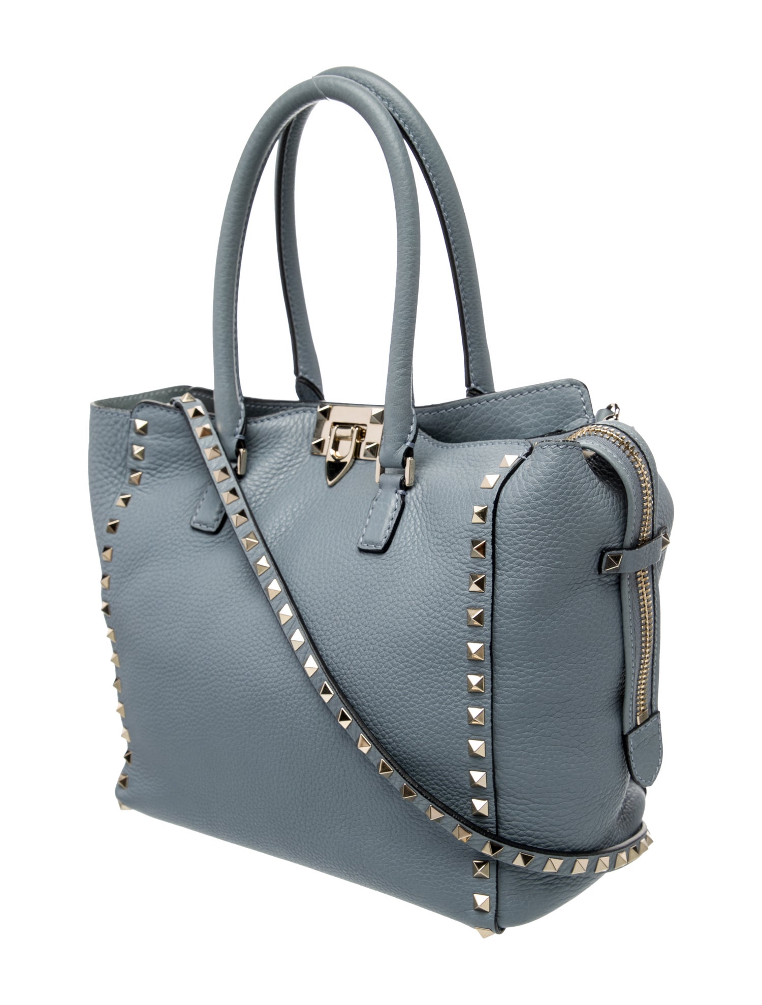 Valentino Rockstud Top Handle Bag