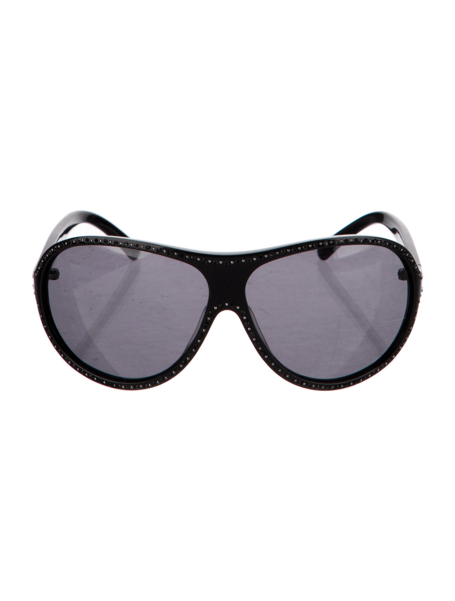 Valentino Rockstud Accents Oversize Sunglasses