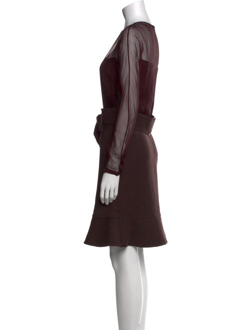 Valentino Crew Neck Knee-Length Dress