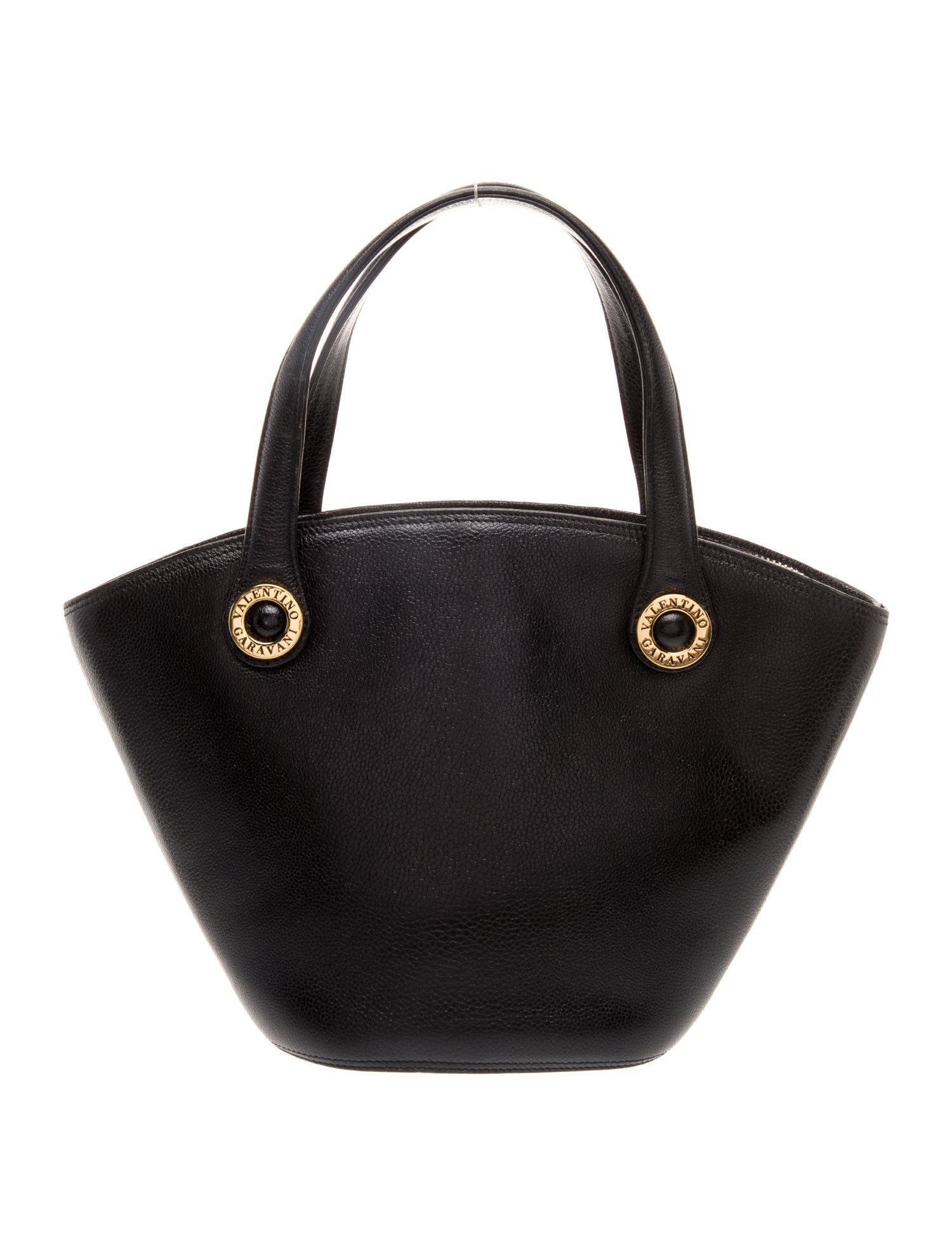 Valentino Leather Top Handle Bag