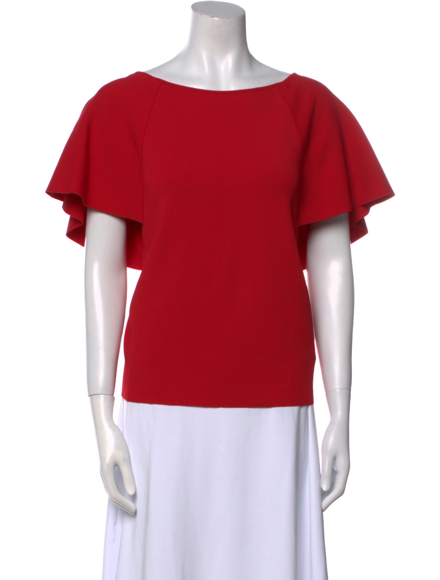 Valentino Silk Bateau Neckline T-Shirt w/ Tags