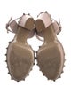 Valentino Rockstud Accents Leather Sandals