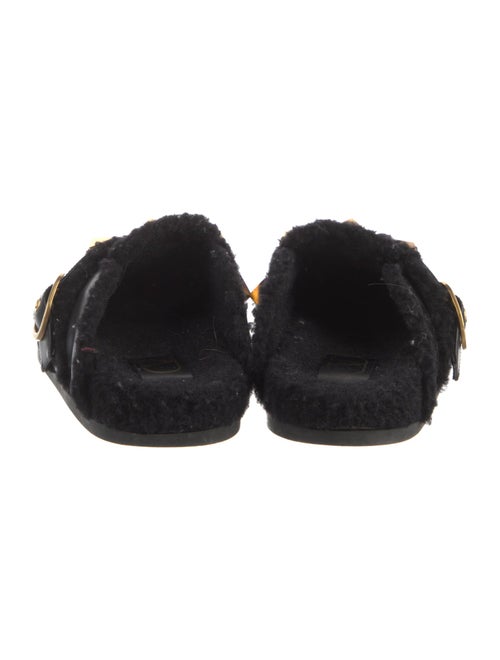 Valentino Rockstud Accents Leather Mules