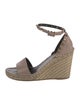 Valentino Rockstud Accents Leather Espadrilles