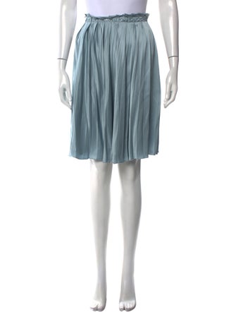 Valentino Silk Knee-Length Skirt