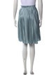 Valentino Silk Knee-Length Skirt