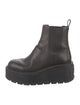 Valentino Leather Chelsea Boots