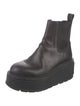 Valentino Leather Chelsea Boots