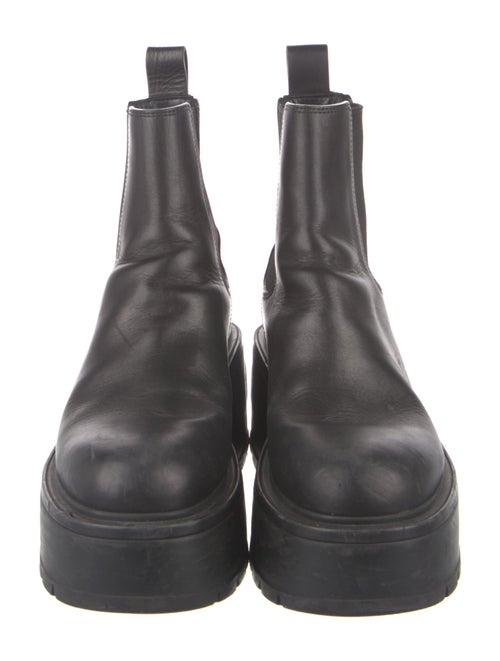 Valentino Leather Chelsea Boots