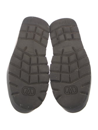 Valentino Leather Chelsea Boots