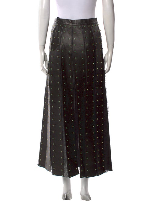 Valentino Lace Pattern Midi Length Skirt