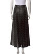 Valentino Lace Pattern Midi Length Skirt