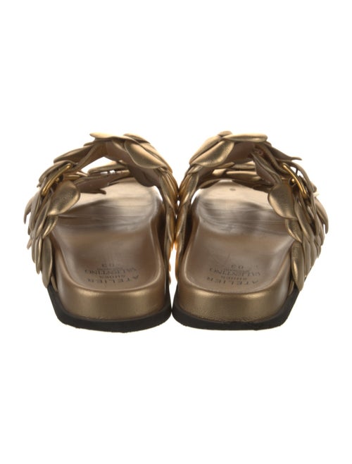 Valentino Leather Slides