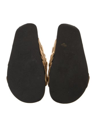 Valentino Leather Slides