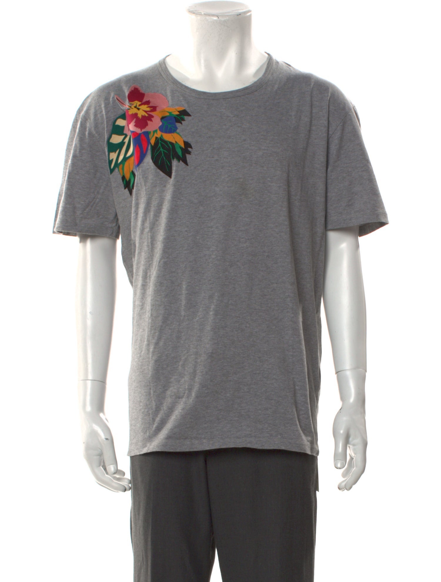 Valentino Rockstud Accents Graphic Print T-Shirt