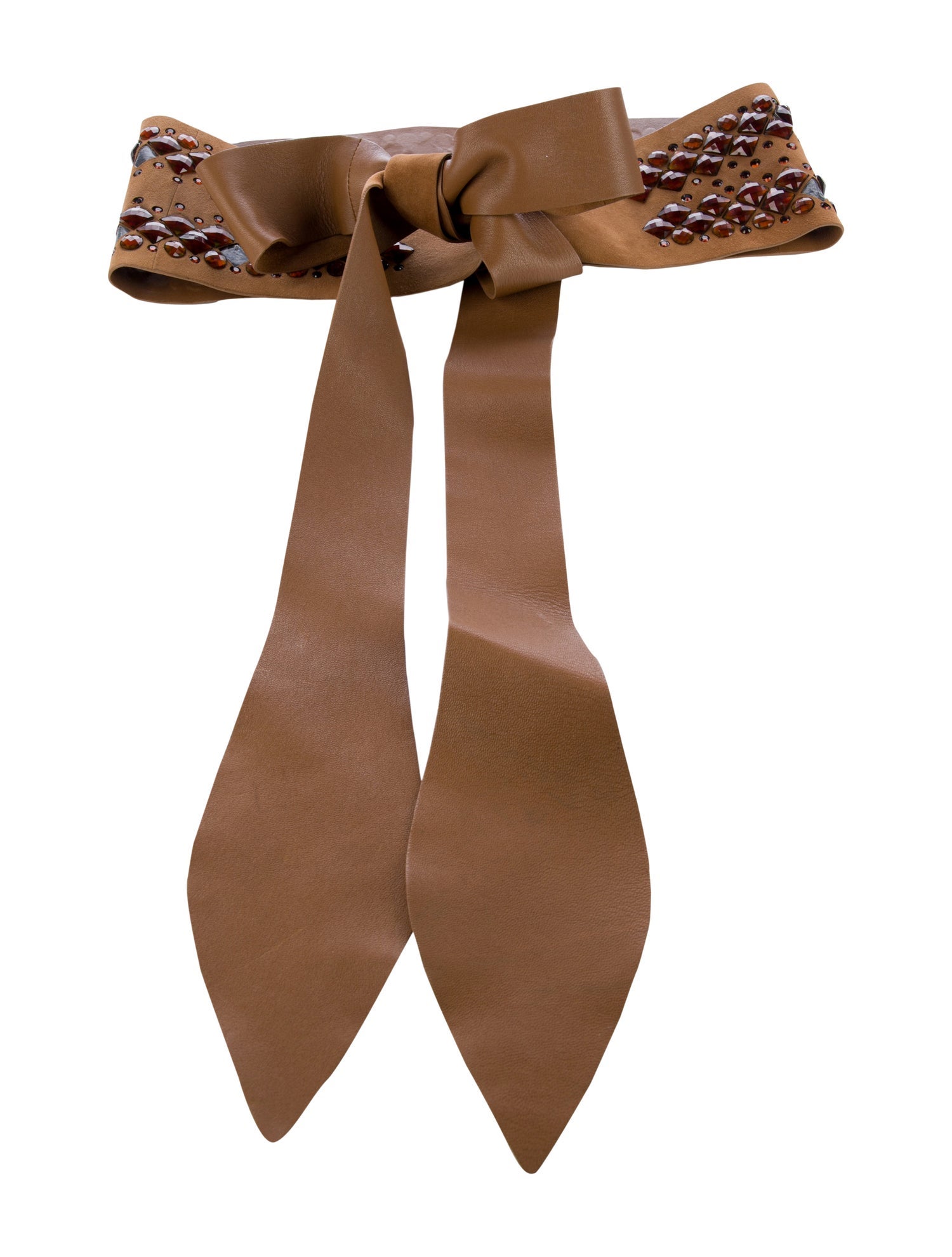 Valentino Wide Suede Waist Belt