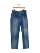 Valentino Mid-Rise Straight Leg Jeans