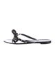 Valentino Rockstud Accents Rubber Flip Flops