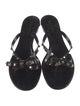 Valentino Rockstud Accents Rubber Flip Flops