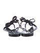 Valentino Rockstud Accents Rubber Flip Flops