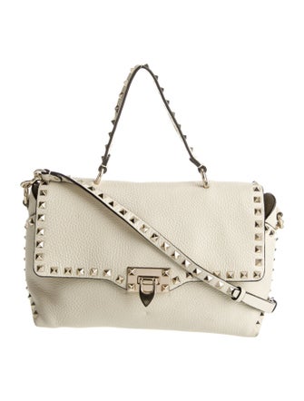Valentino Rockstud Top Handle Bag