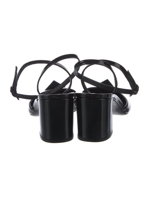 Valentino Rockstud Accents Patent Leather D'Orsay Pumps