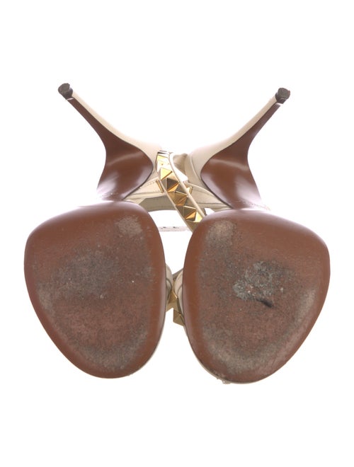 Valentino Rockstud Accents Leather Sandals