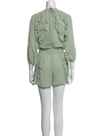 Valentino Silk Crew Neck Romper