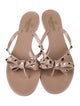 Valentino Rockstud Accents Rubber Slides