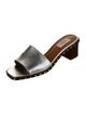 Valentino Rockstud Accents Leather Mules