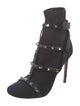 Valentino Rockstud Accents Studded Accents Sock Boots