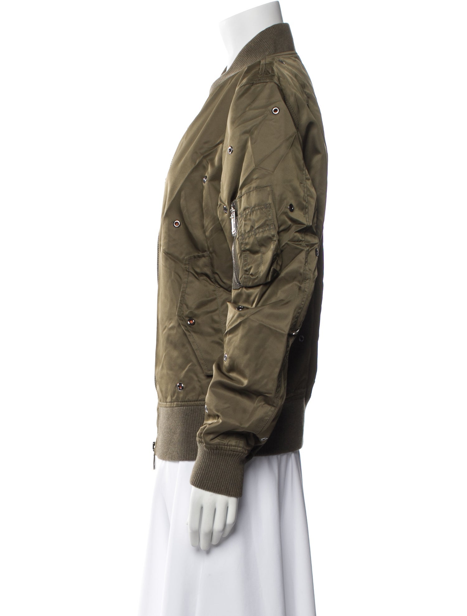 Valentino Nylon Bomber Jacket