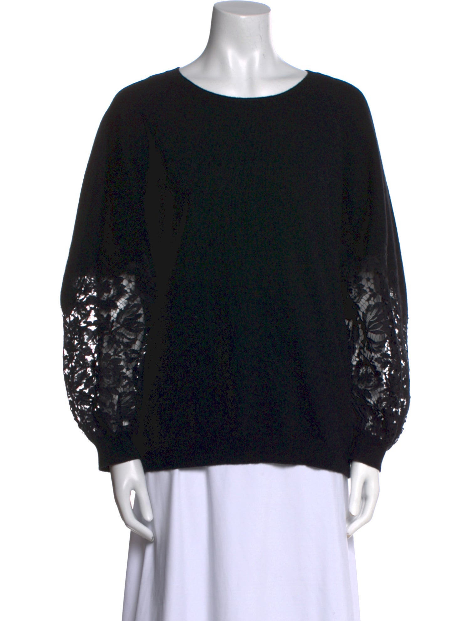 Valentino Virgin Wool Scoop Neck Sweater