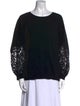 Valentino Virgin Wool Scoop Neck Sweater