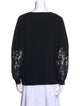 Valentino Virgin Wool Scoop Neck Sweater