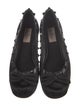 Valentino Rockstud Accents Leather Flats