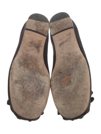 Valentino Rockstud Accents Leather Flats