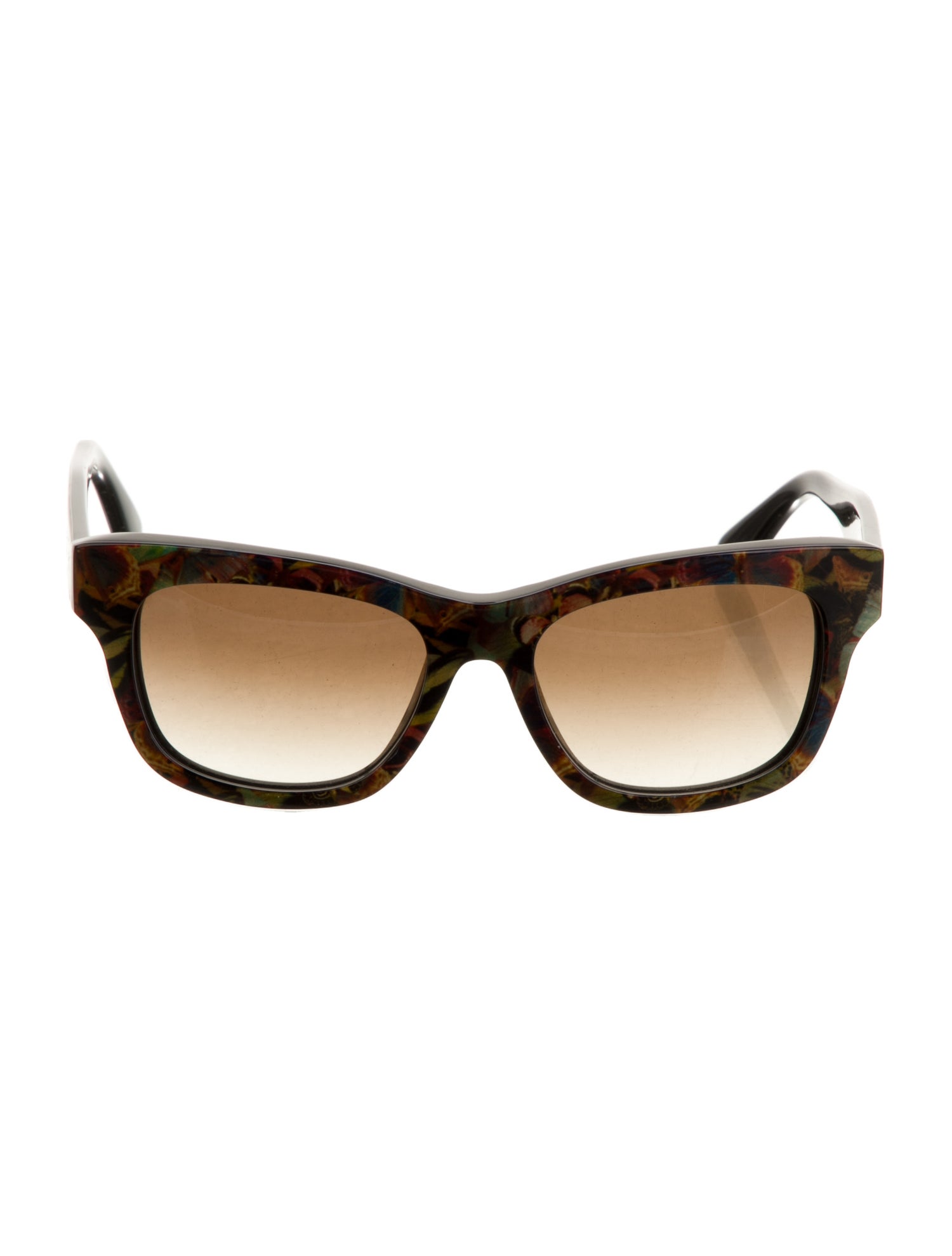 Valentino Wayfarer Gradient Sunglasses