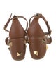 Valentino Rockstud Accents Leather Sandals