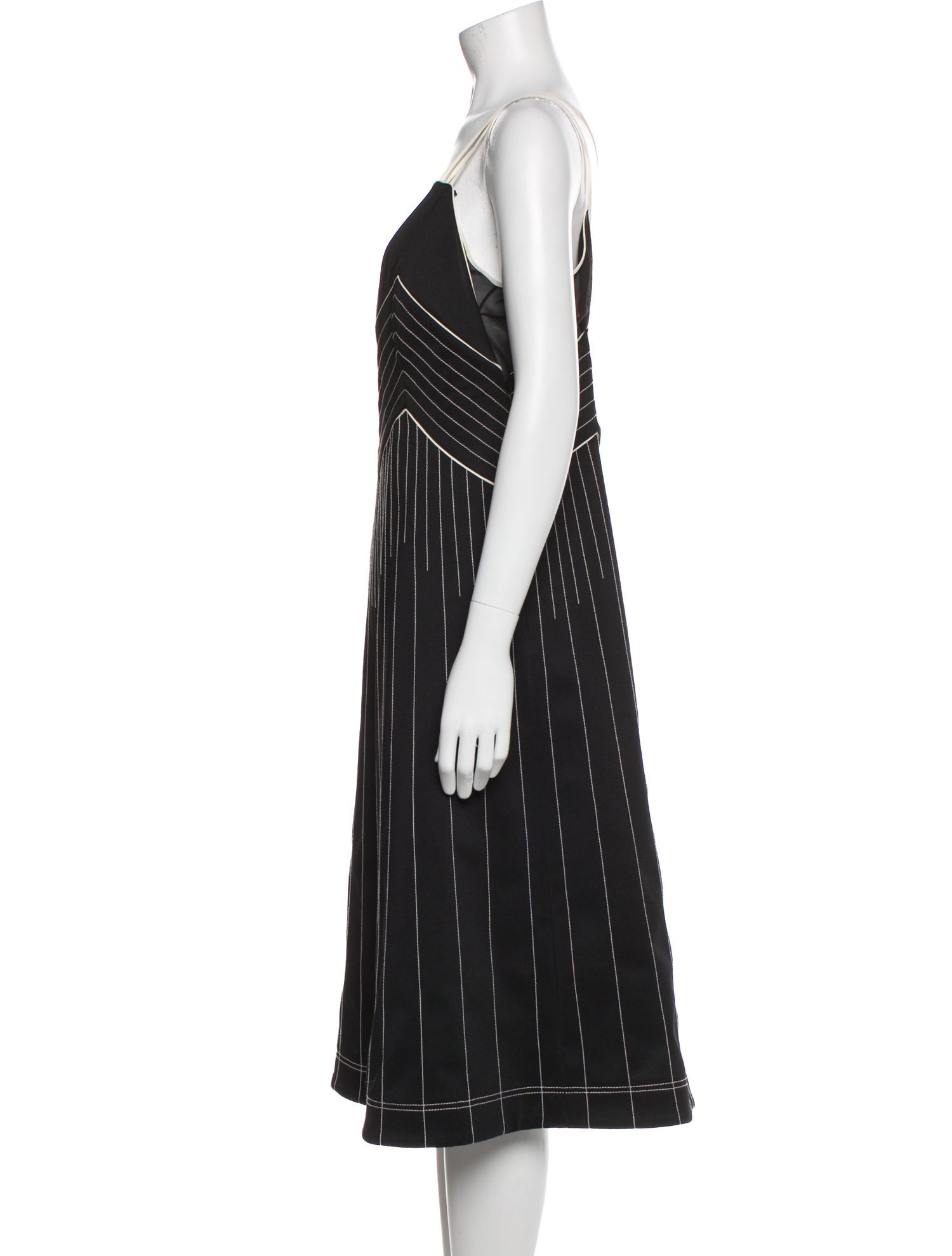 Valentino Silk Midi Length Dress w/ Tags