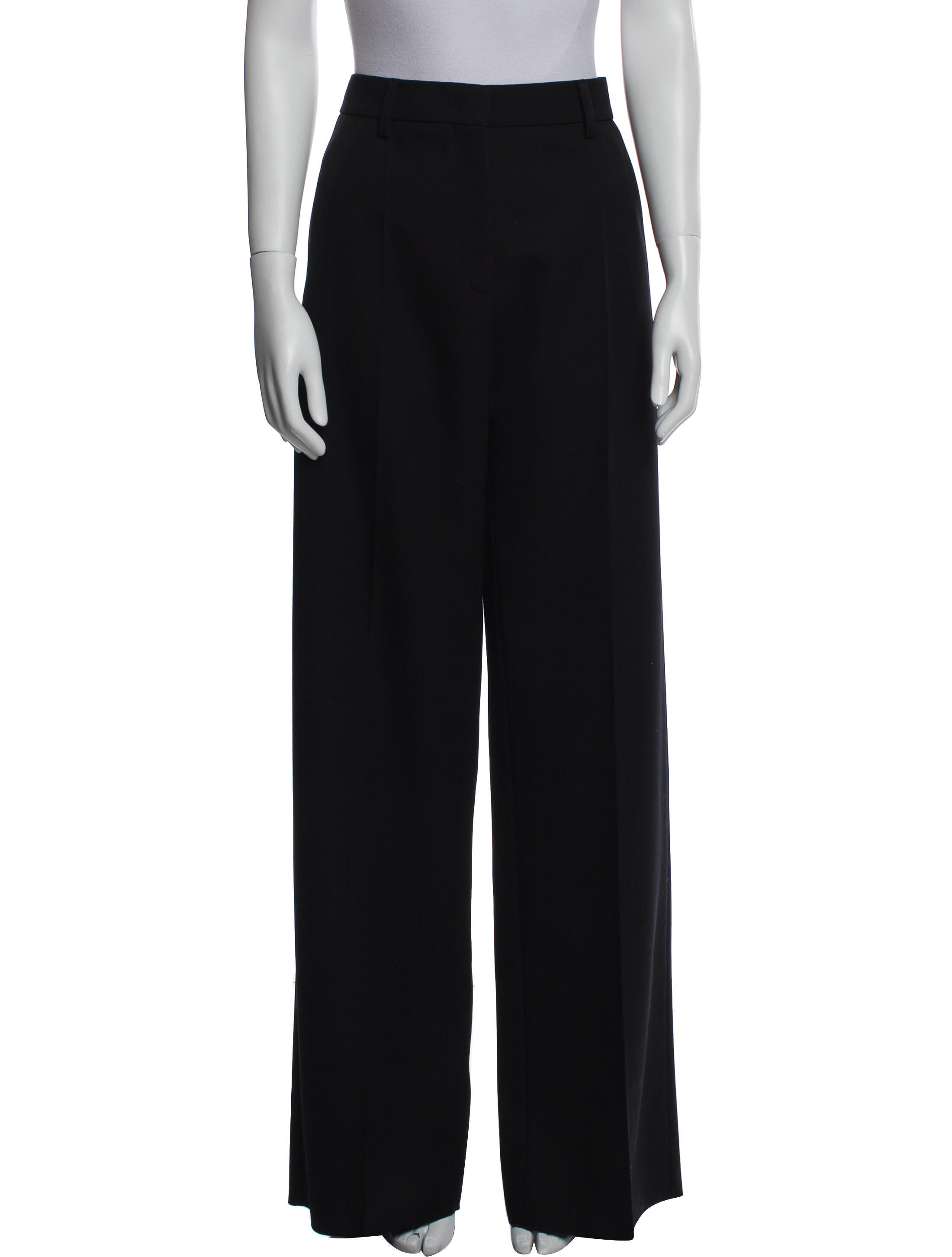 Valentino Virgin Wool Wide Leg Pants w/ Tags