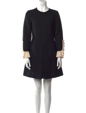 Valentino Virgin Wool Mini Dress