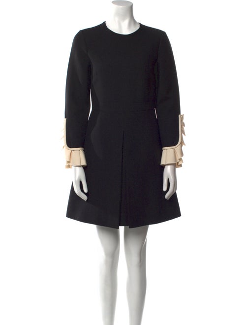 Valentino Virgin Wool Mini Dress