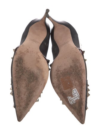 Valentino Rockstud Accents Mesh Pumps