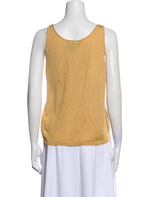 Valentino Silk Scoop Neck Top